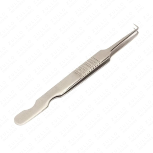 Premium Stainless Steel Eyelash Tweezers Fiber Tip Silver Lash Extension Applicator Private Label Volume <b>Tool</b> - Product Image 4