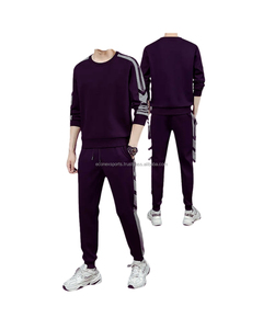 Vêtements de sport de fitness respirants haute performance avec logo personnalisé d'usine OEM combinaison de jogging de gym avec capuche pour hommes/femmes en hiver - Product Image 1