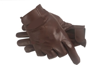 Gants de conduite en cuir écologiques et tendance, doublure polaire, compatibles écran tactile, vente en gros d'usine, sans minimum de commande - Product Image 2