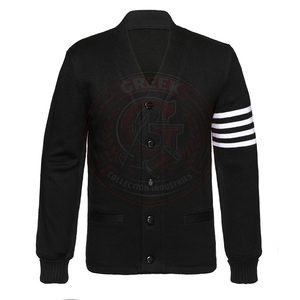 Custom Fraternity Sorority Knitted Cardigan Cotton <b>Fleece</b> Greek Embroidery Logo V Neck Men's Women's <b>Sweater</b> Long Sleeve C Wear - Product Image 6
