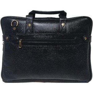 Genuine Leather Sleeve Cover Laptop <b>Case</b> Office Work Business Traveling Messenger Premium Leather Laptops Bag Sleeve - Product Image 6