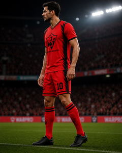 Uniforme de Fútbol de Alto Rendimiento, Conjunto Deportivo Moderno con Camiseta y Pantalones Cortos para Entrenamiento de Jugadores Activos de Club - Product Image 5