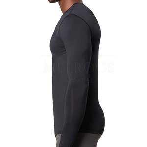 Compression Baseball <b>Undershirt</b> Men <b>Long</b> <b>Sleeve</b> Moisture Wicking Sports Base Layer Custom Baseball Compression Shirt - Product Image 5