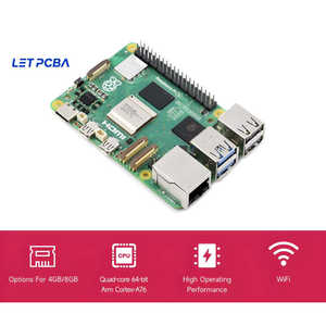 บีเอสเอสวาย ราสเบอร์รี่ พี 5 รุ่นอัปเกรด แรม 16GB BCM2712 2.4GHz ควอดคอร์ 64-บิต อาร์ม คอร์เท็กซ์-เอ76 ซีพียู บอร์ดสำหรับการศึกษาและงานประดิษฐ์ - Product Image 6