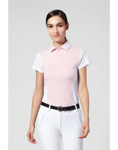 Wholesale Custom Women's Breathable Spandex/Cotton Knitted Quick Dry <b>long</b> <b>Sleeve</b> Horse Riding <b>Base</b> <b>Layer</b> Competition Shirt - Product Image 4