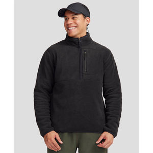 Veste d'hiver épaisse et chaude pour homme en polaire, avec broderie personnalisée, patchwork, de haute qualité, fabricant OEM, streetwear - Product Image 5