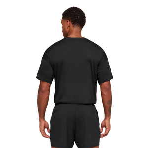 เสื้อยืดออกกำลังกายผู้ชายทรงโอเวอร์ไซส์ แบบไฮบริด ระบายอากาศได้ดี เหมาะสำหรับการฝึกซ้อม ฟิตเนส เพาะกาย และเล่นกีฬา - Product Image 5