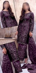 2022 Venta caliente indio/pakistaní última colección 3 piezas seda Salwar Kameez vestido de fiesta - Product Image 5