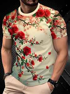 Camisetas de serigrafía de primera calidad para hombre, ligeras y de material duradero, para uso casual. - Product Image 1