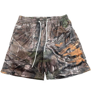 Pantalones cortos de malla de poliéster para gimnasio, personalizados, de verano, para hombre, estilo jogger, con entrepierna de 5 pulgadas, fabricantes de pantalones cortos de malla. - Product Image 6