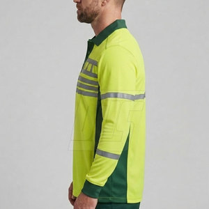 Camisetas Polo Duraderas de Manga Larga para Hombre, Uniformes de Trabajo, Camisas Clásicas con Cuello para Trabajos de Construcción, Servicio y Actividades al Aire Libre - Product Image 5