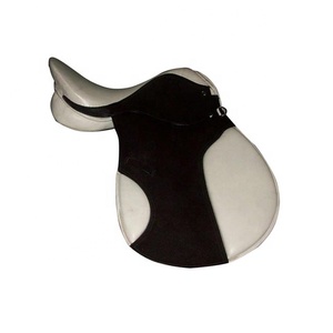 Selles de course de chevaux en cuir véritable - Product Image 6