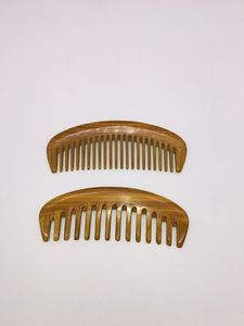 Peigne de poche en bois naturel, écologique, religieux, mini, fait main, pour cheveux et barbe, pour le coiffage quotidien - Product Image 3