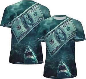 Camiseta Deportiva RAPID SPORTS para Hombre, de Secado Rápido, Talla Grande, 100% Algodón, Sublimación Frontal, Impresión Personalizada, Antiarrugas, Transpirable, Lisa - Product Image 1