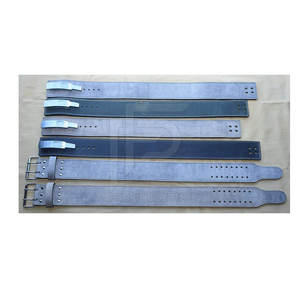 <b>Training</b> Lifting Gray Color <b>Weight</b> Lifting Leather Lever Pro Belt Protector <b>Weight</b> Lifting Lever Belt - Product Image 5