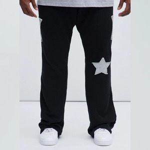 Conjunto Deportivo Holgado Personalizado para Hombres y Niños, de Algodón de Alta Calidad, con Sudadera con Cremallera y Pantalones Acampanados - Product Image 6