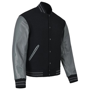 Varsity <b>Jacket</b> <b>Men's</b> Cotton Button Shirts Casual <b>Long</b> Sleeve <b>Jacket</b> With Flap Pocket Acid Wash - Product Image 3