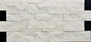 Revêtement mural en pierre de grès mince, surface rustique fendue, beige clair, pierre naturelle, carrelage extérieur, carrelage en grès vieilli - Product Image 2
