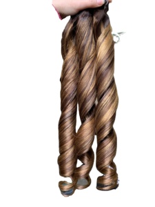 Perruques de cheveux humains vierges Remy vietnamiens, style ondulé Ocean, extensions de tissage à trame unique, sans nœuds ni perte de cheveux - Product Image 5