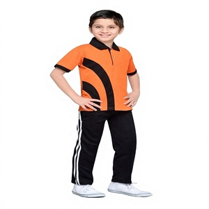 Professional Sports Wear Uniform Manufacturer Excellent Quality Boys <b>T</b> Shirt With <b>Track</b> Pant - Product Image 3
