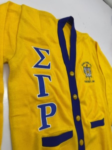 Sigma เสื้อสเวตเตอร์คาร์ดิแกนลำลองสำหรับผู้หญิง, เสื้อสเวตเตอร์คาร์ดิแกนใส่สบายระบายอากาศได้ดีมีการตกแต่งปัก - Product Image 4