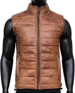 Men's Polyester/Cotton Breathable Quick Dry Zipper V-<b>neck</b> Knitted Vest Casual Winter Outer Wear Brown OEM Service - Product Image 2
