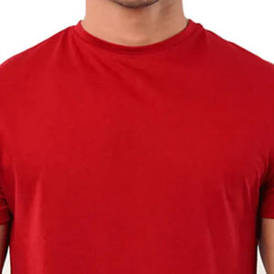 2025 High Quality Formal Front Logo Men's Washed Cotton <b>Short</b> <b>Sleeve</b> Oversized T-Shirt with Drop Shoulder - Product Image 4