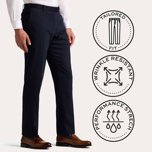 Pantalones de Traje para Hombre Hechos a Medida, Nuevos, a la Moda, Transpirables, de Secado Rápido, Elegantes, Personalizados, al por Mayor - Product Image 5
