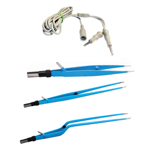 Meilleures pinces bipolaires à baïonnette isolées réutilisables avec câble en silicone pour chirurgie, meilleures pinces électriques en acier inoxydable allemand - Product Image 5