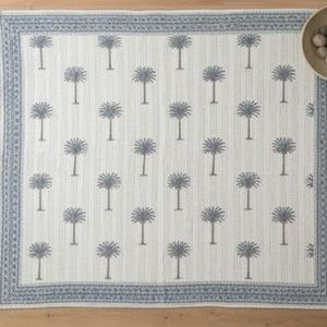 Boho Cotton Sanganer Kantha Queen Size <b>Throws</b> Hand Block Printed <b>Large</b> Width Handmade Indian Quilt Bedroom Homes Decor Export - Product Image 3