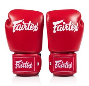 ถุงมือชกมวย Fairtex MMA Sanda คุณภาพสูง 12 ออนซ์ หนังวัวแท้ น้ำหนักเบา ปิดแบบตีนตุ๊กแก สำหรับฝึกซ้อม - Product Image 2
