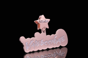 Colgante de Dados de Acero Inoxidable con Diamantes CZ Personalizados Estilo Hip Hop - Product Image 1