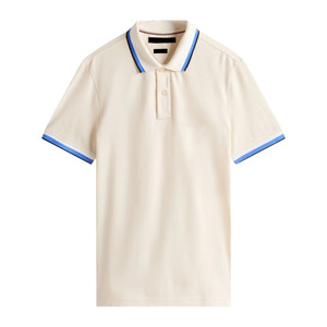 Polo de poliéster estampado para hombre - Product Image 2