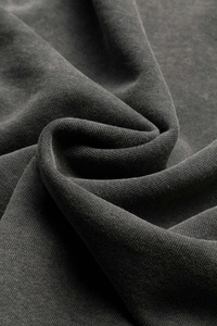 Sweat-shirt décontracté unisexe gris uni à col rond, coupe classique, tricoté, 100% coton, éco-responsable, style streetwear, hiver - Product Image 3