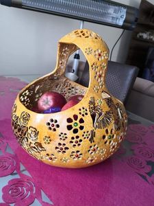 Adorno de Calabaza Ecológico en OFERTA – Artesanía Natural Hecha a Mano para un Regalo Único - Product Image 5