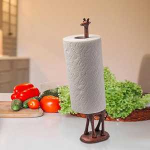 Porte-papier toilette en fonte en forme de dinosaure pour salle de bain - Product Image 3