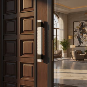 Modern <b>Door</b> <b>Handle</b> PVD Gold Rose Gold Black Finish SS | Heavy Duty <b>Pull</b> <b>Handle</b> for Home Entrance Glass <b>Door</b> Commercial Use - Product Image 2