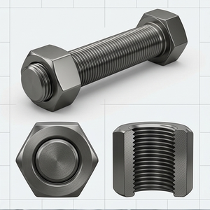 Éléments de fixation industriels robustes, écrous et boulons haute résistance pour les machines de construction, l'ingénierie et les applications structurelles - Product Image 3