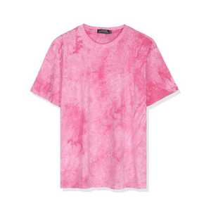 T-shirts pour hommes de haute qualité, grandes tailles, délavés à l'acide, colorés, épais, effet soleil éclairé - Product Image 4