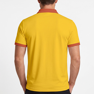 เสื้อกอล์ฟผู้ชาย เสื้อฝึกซ้อม 100% ผ้าฝ้าย เสื้อกอล์ฟผู้ชาย สกรีนโลโก้ เสื้อกอล์ฟผู้ชาย แขนสั้น โปโลเชิ้ต - Product Image 2