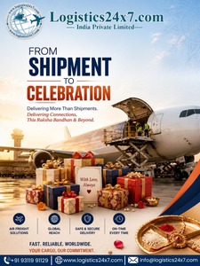 ไม่มีระยะทางใดที่จะหยุดยั้งการเฉลิมฉลอง Logistics24x7.com จัดส่งของขวัญรากีและความสุขจากอินเดียถึงหน้าประตูบ้านทั่วโลก - Product Image 3