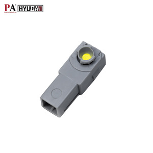 HYUGA Éclairage d'ambiance LED pour intérieur de voiture, pour console centrale, zone des pieds et boîte à gants, 4 ampoules, pour trous pré-découpés, 12V, pour rétrofit/amélioration, Nouveau 1 - Product Image 2