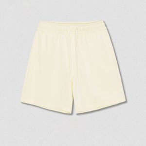 Pantalones Cortos Casuales para Hombre, Color Gris Claro Sólido, con Cordón, de Secado Rápido, Tejido de Poliéster, Cintura Media - Product Image 2