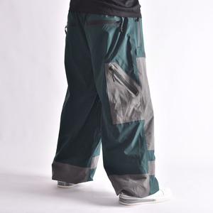 Pantalones Cargo personalizados a la moda para hombres, pantalones holgados de pierna ancha con cremallera, pantalones de Snowboard para exteriores de alta calidad para adultos, pantalones de nieve - Product Image 1