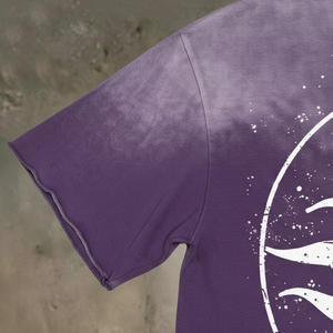 High Quality Wholesale 100% Cotton <b>Tshirts</b> for Men T Shirts Plain Custom DTG Printing Oversized <b>White</b> Blank T-Shirt - Product Image 4