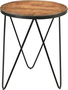 Hot Arrival <b>Round</b> Metal End <b>Table</b> Modern Nightstand Weather Resistant <b>Side</b> <b>Table</b> for Small Spaces Living Room Bedroom - Product Image 4