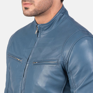 Wholesale Price Plus Size <b>Leather</b> <b>Jacket</b> Outdoor Use <b>Leather</b> Winter <b>Jacket</b> Stand Collar <b>Men</b> <b>Leather</b> <b>Jacket</b> - Product Image 6