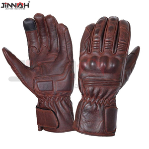 Servicios OEM, Guantes de Motocicleta de Buena Calidad, Impresión de Logotipo Personalizado, Guantes de Motocicleta de Cuero para Carreras - Product Image 2