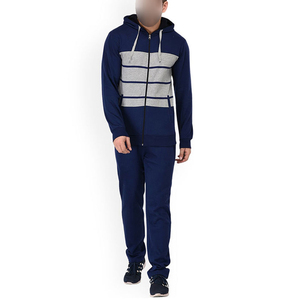 Ensemble de survêtements de sport pour hommes à séchage rapide, coupe compressive, respirant, en polyester, pour l'entraînement et le jogging, vente en gros - Product Image 1