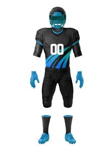 Uniforme de football américain, vêtements d'équipe professionnelle, tissu respirant, logo personnalisé, maillot et pantalon, vente en gros, prix bas - Product Image 5